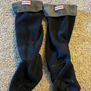 Black hunter boot socks